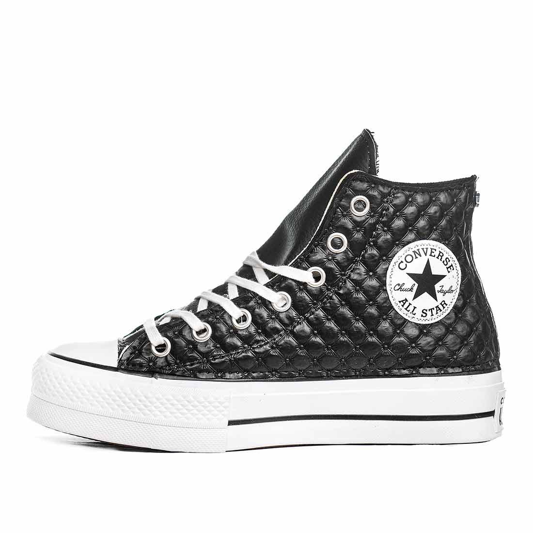 converse platform alte nere