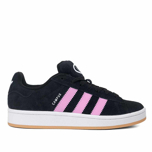 Adidas campus nere con bande rosa