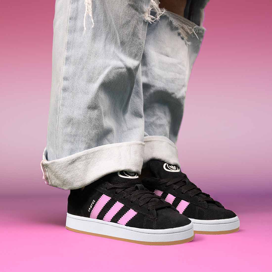 Adidas Campus Nere e Rosa