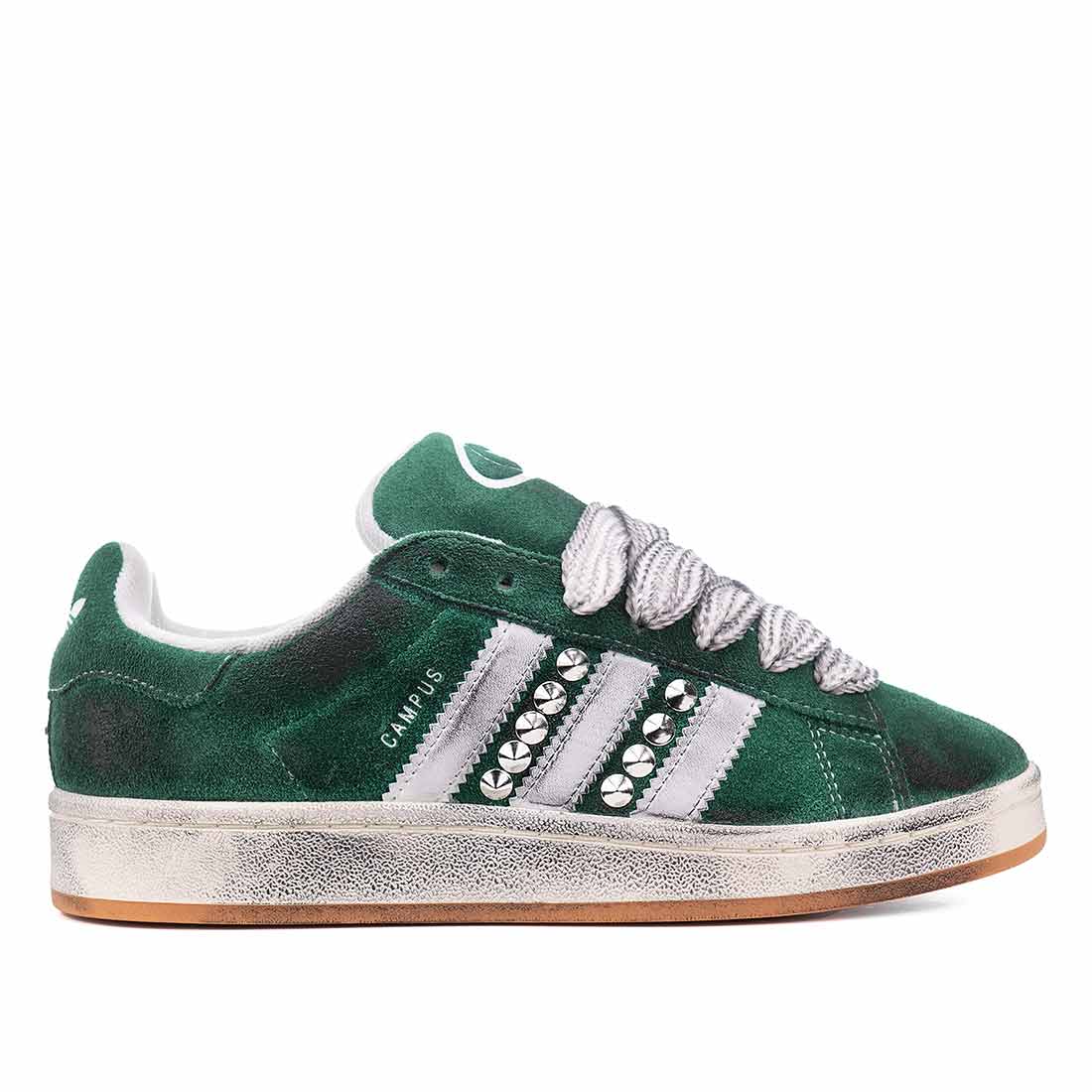 Adidas Campus Verdi con Borchie - Outlet