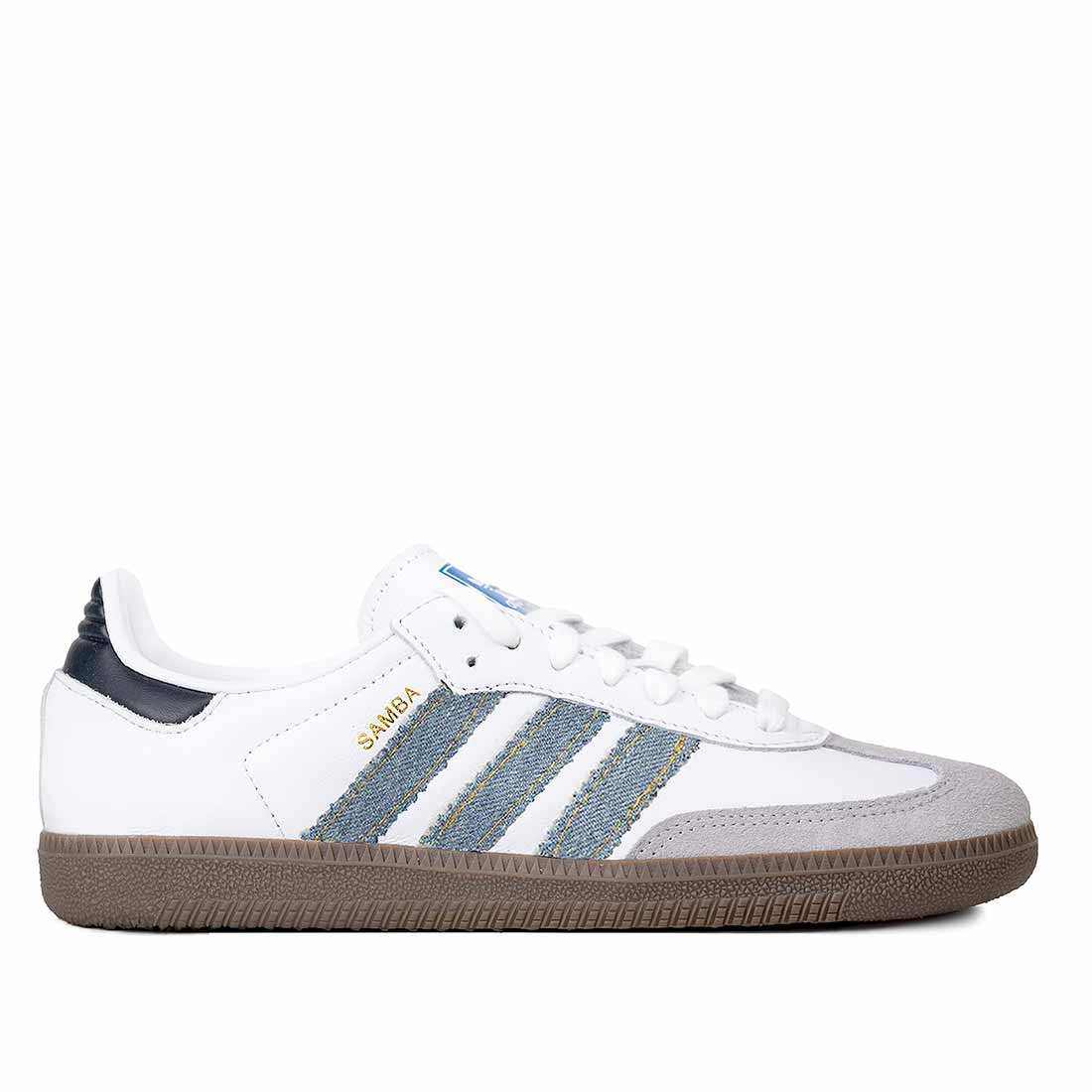 Adidas Samba in Blu Denim Jeans - Outlet