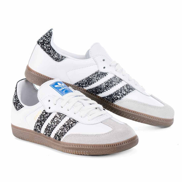 Adidas samba con del luminoso glitter nero