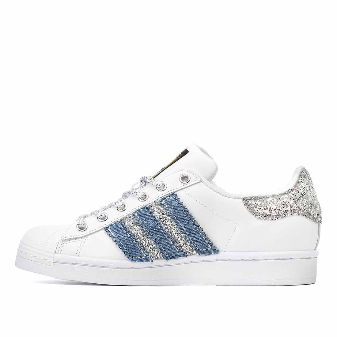 Adidas Superstar Jeans, Strass e Gioielli - Outlet
