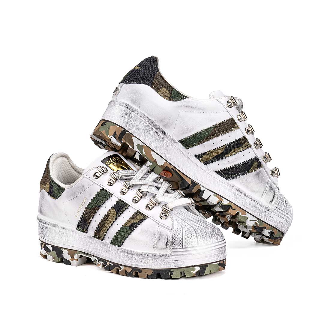 Scarpe adidas superstar militari Clearance
