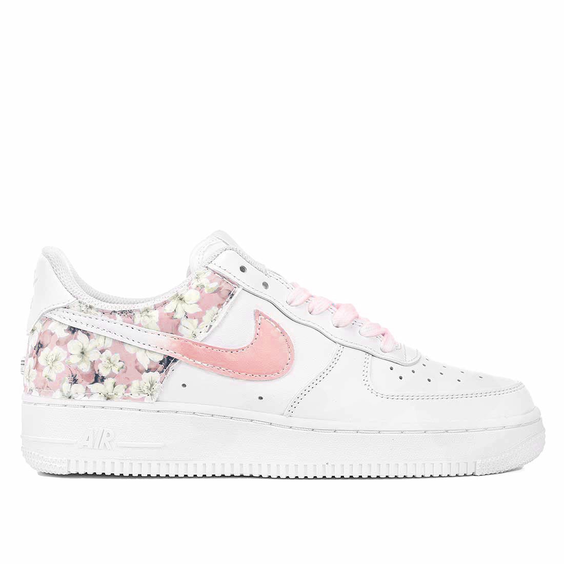 Nike air force one con stampa floreale rosa