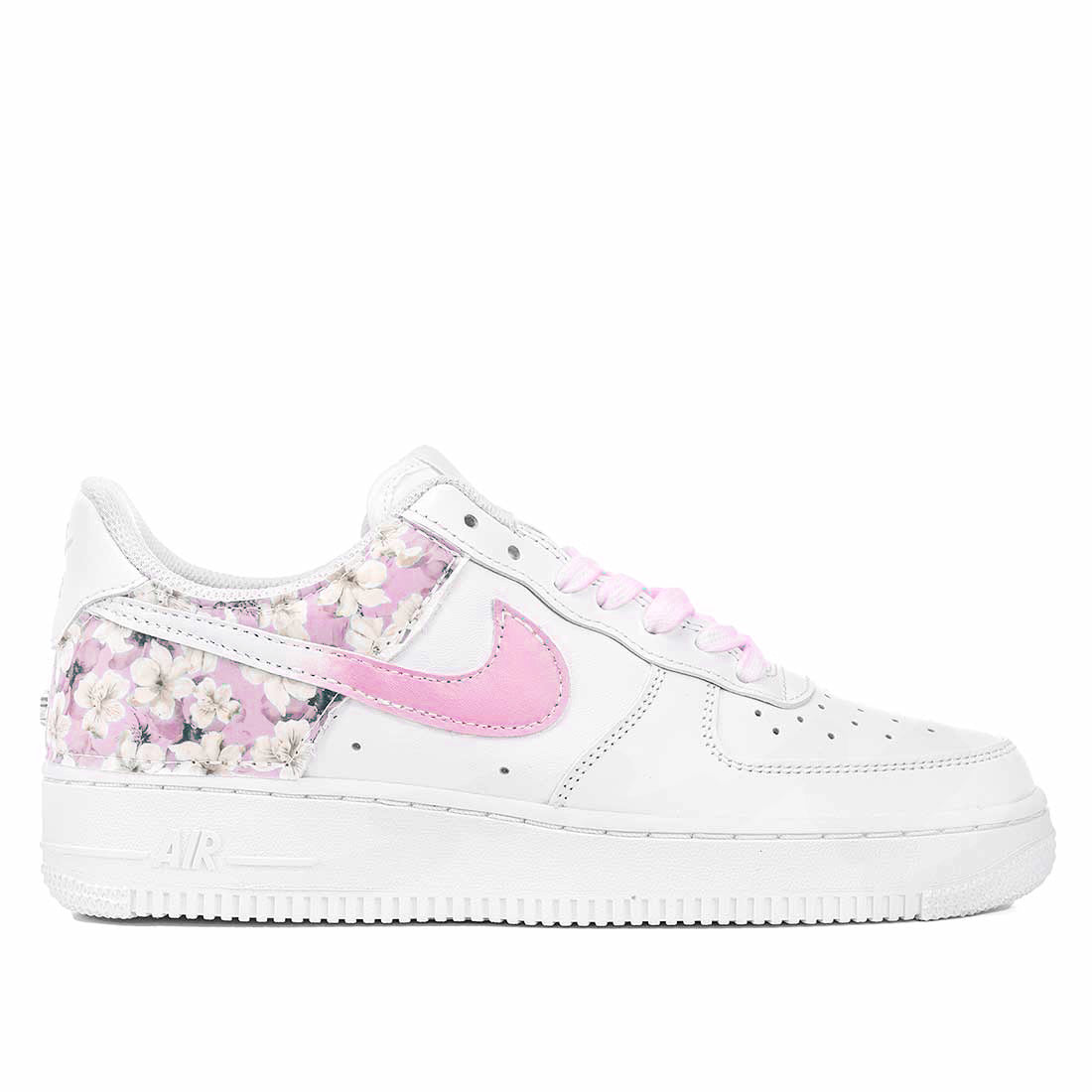 Nike air force one con stampa floreale rosa