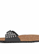Personalizzazione Birkenstock Madrid nere con Borchiette - Outlet