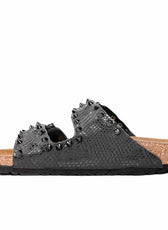 Birkenstock in Pitone nero