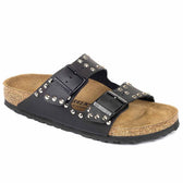 Personalizzazione Birkenstock Arizona con Borchie a cuneo - Nere - Outlet