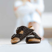 Personalizzazione Birkenstock Arizona Leopardate Nere - Outlet