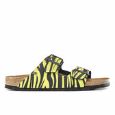 Birkenstock arizona personalizzate zebrate colore giallo neon