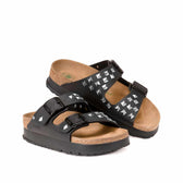 Personalizzazione Birkenstock Papillio Arizona con Borchie a Piramide Argento - Outlet