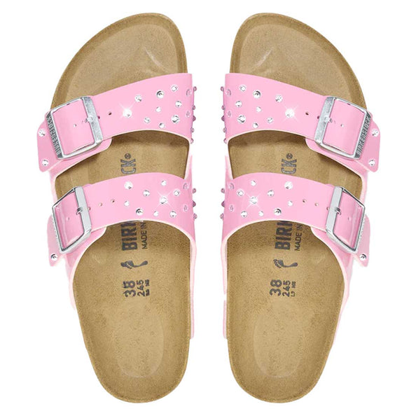 birkenstock arizona rosa barbie con strass