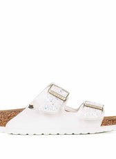Birkenstock arizona bianche con glitter 
