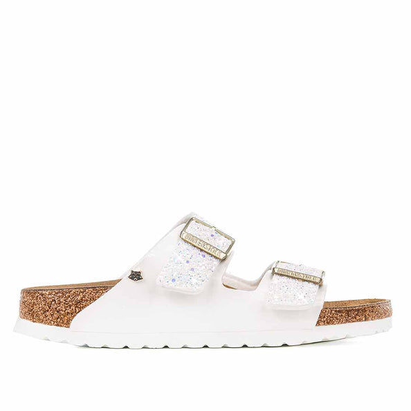 Birkenstock arizona bianche con glitter 