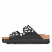 Personalizzazione Birkenstock Papillio Arizona con Borchie a Piramide Argento - Outlet