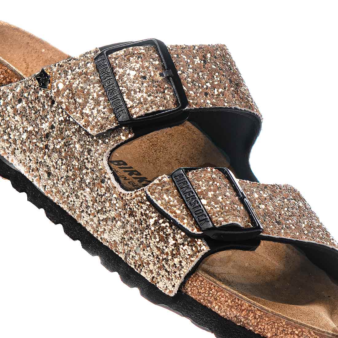 Personalizzazione Birkenstock Arizona Glitter Oro - Outlet