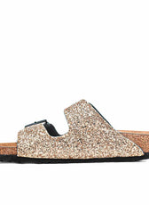 Ciabatte Birkenstock Brillantinate color oro