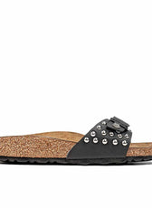 Personalizzazione Birkenstock Madrid nere con Borchiette - Outlet