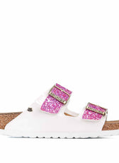 Birkenstock arizona con glitter fucsia
