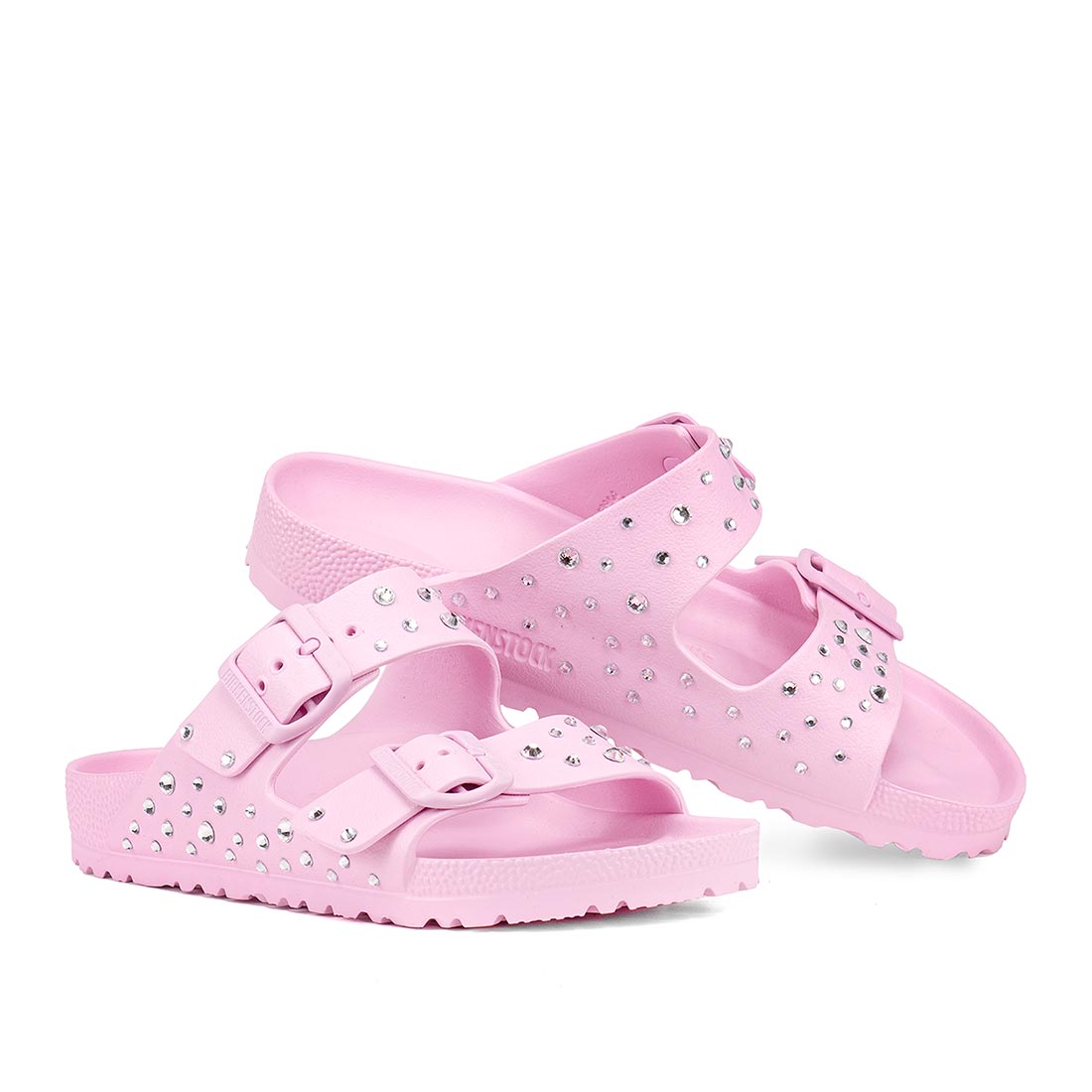 Personalizzazione Birkenstock Arizona EVA Rosa con Strass