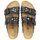 Personalizzazione Ciabatte Birkenstock Arizona con Borchie a piramide - Nere - Outlet