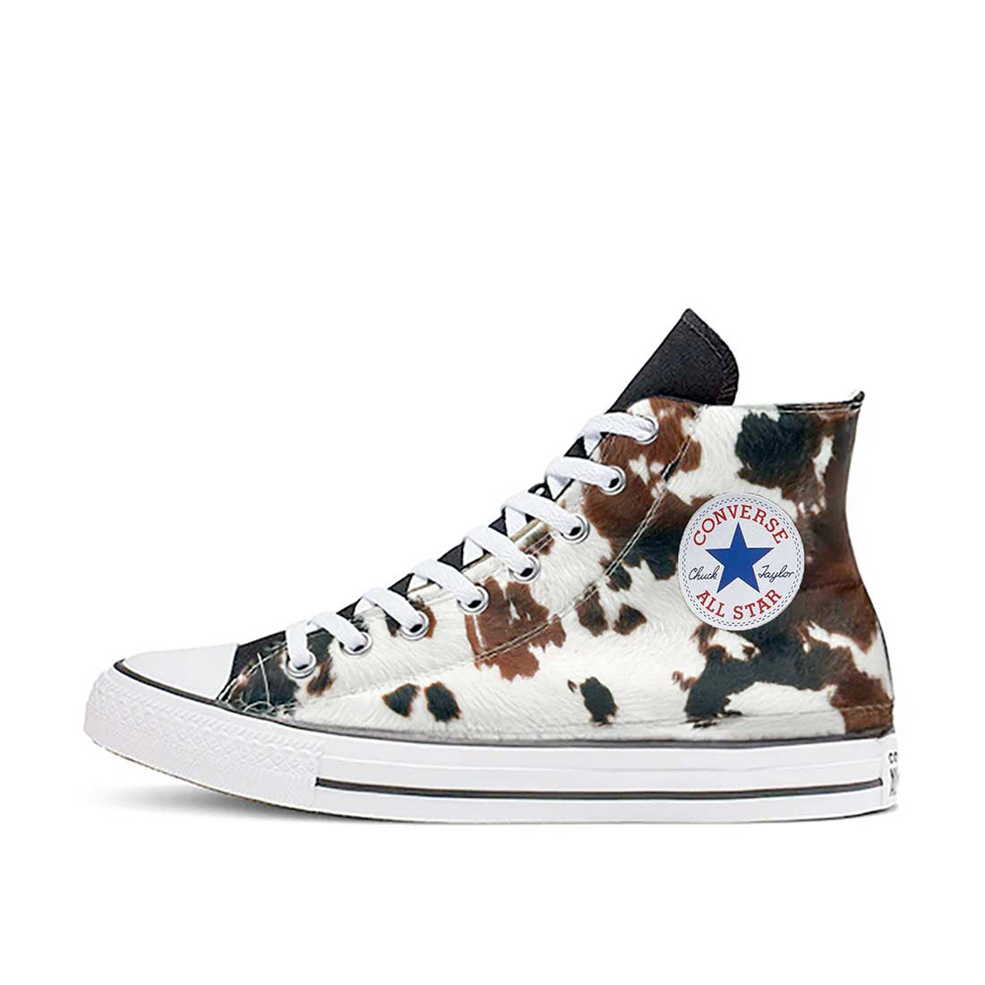 converse all star classic nera con cavallino muccato
