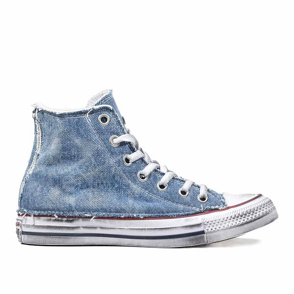 Converse jeans alte on sale