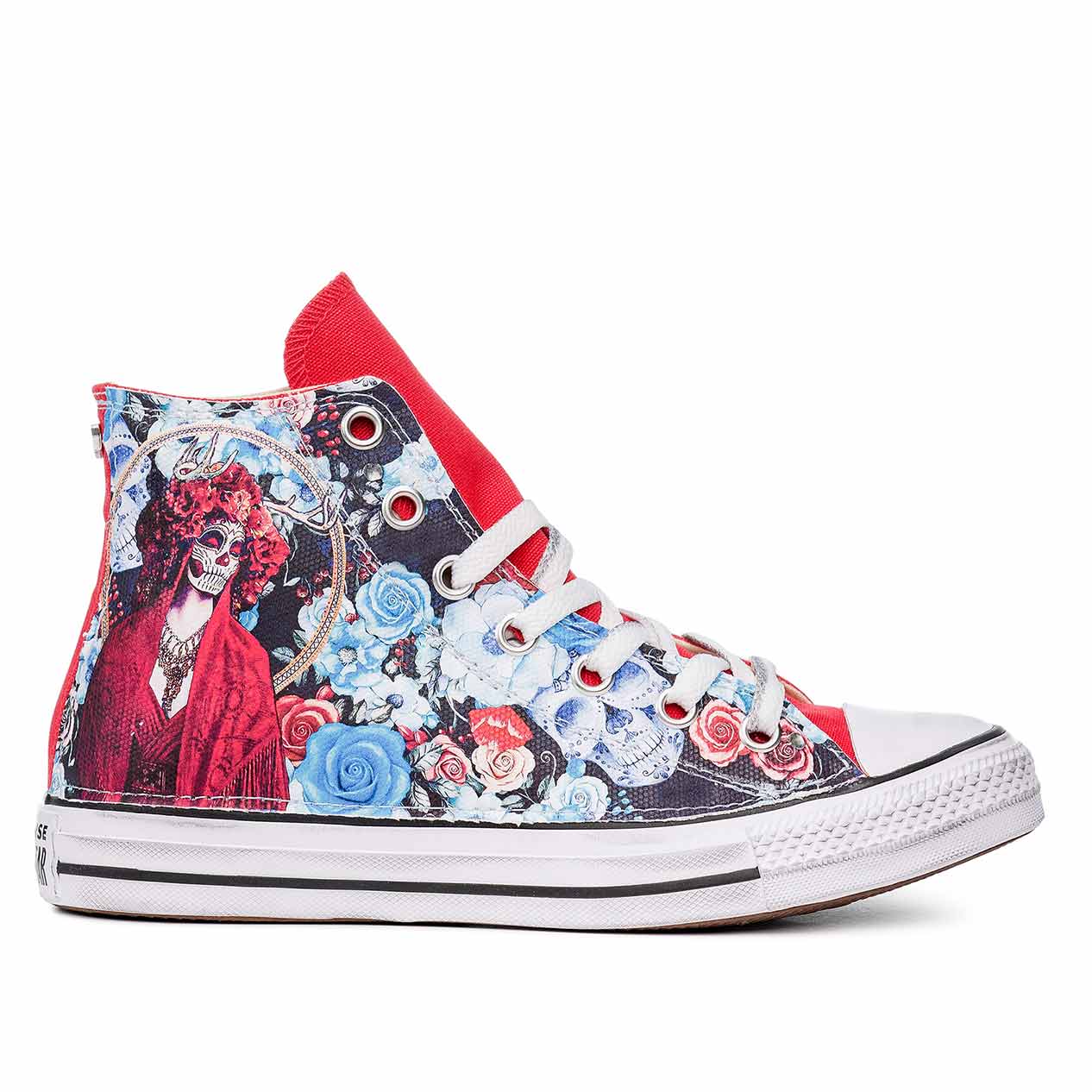 Converse All Star alte Rosse - Dia de los Muertos - Outlet