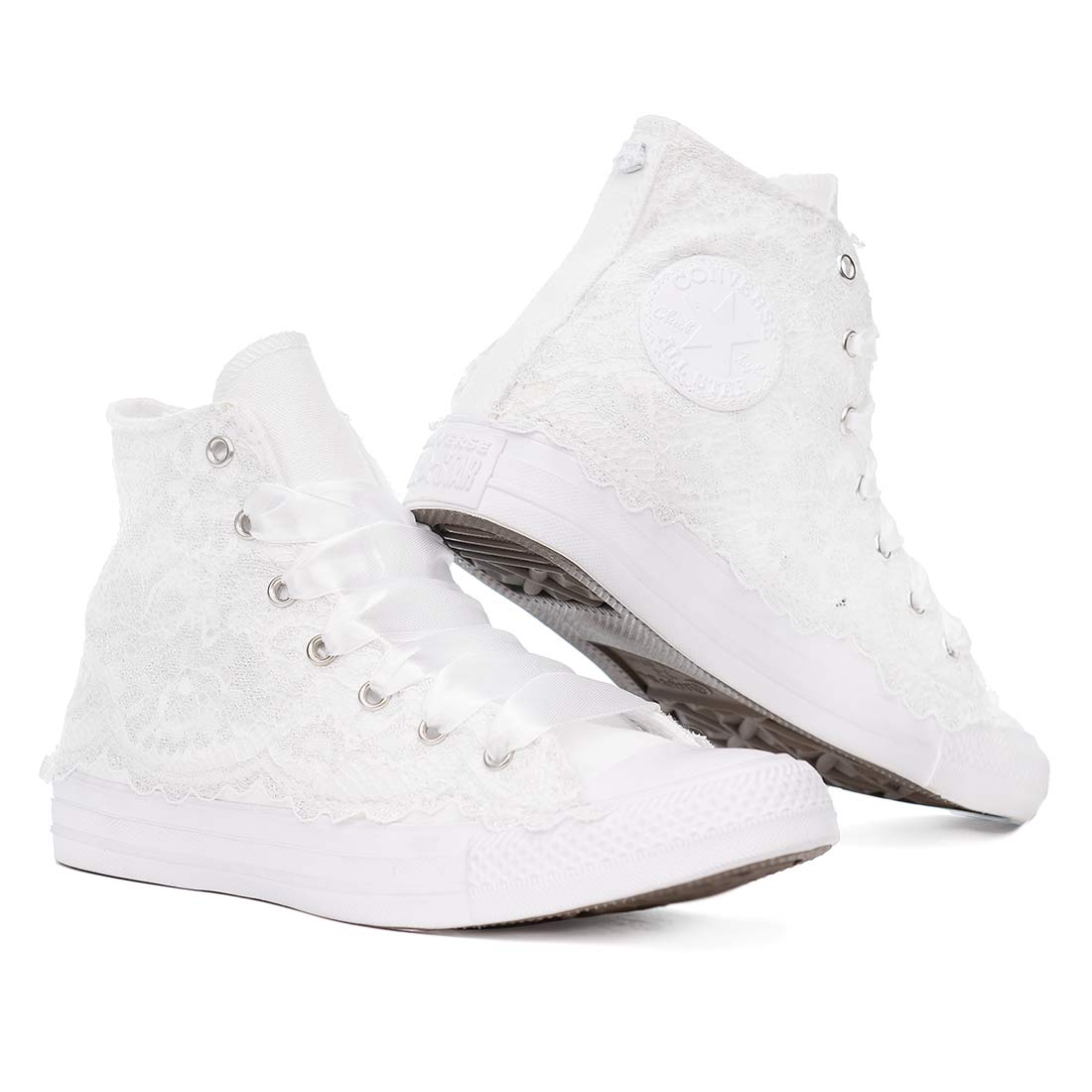 Converse Pizzo Converse Bianche Strass Bianche Pizzo Converse