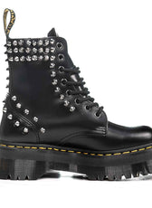 Dr martens jadon con borchie argento