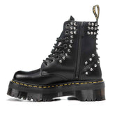 Dr Martens platform con borchie argento