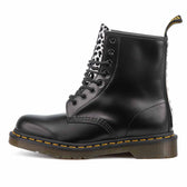 Dr martens leopardate in tessuto bianco che luccica