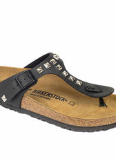 Infradito birkenstock con borchie modello gizeh sandali personalizzati