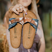 Personalizzazione Birkenstock Madrid Country - Muccato e Denim - Outlet