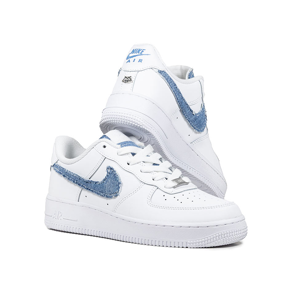 Nike Air Force 1 in Jeans Denim - Outlet