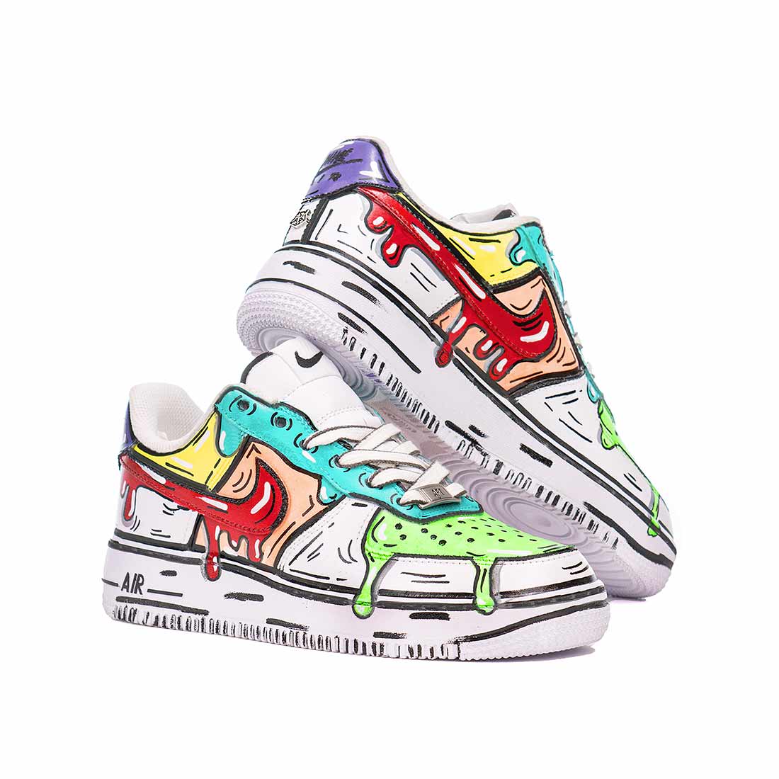 Nike Air Force One - Slime Cartoon - Outlet