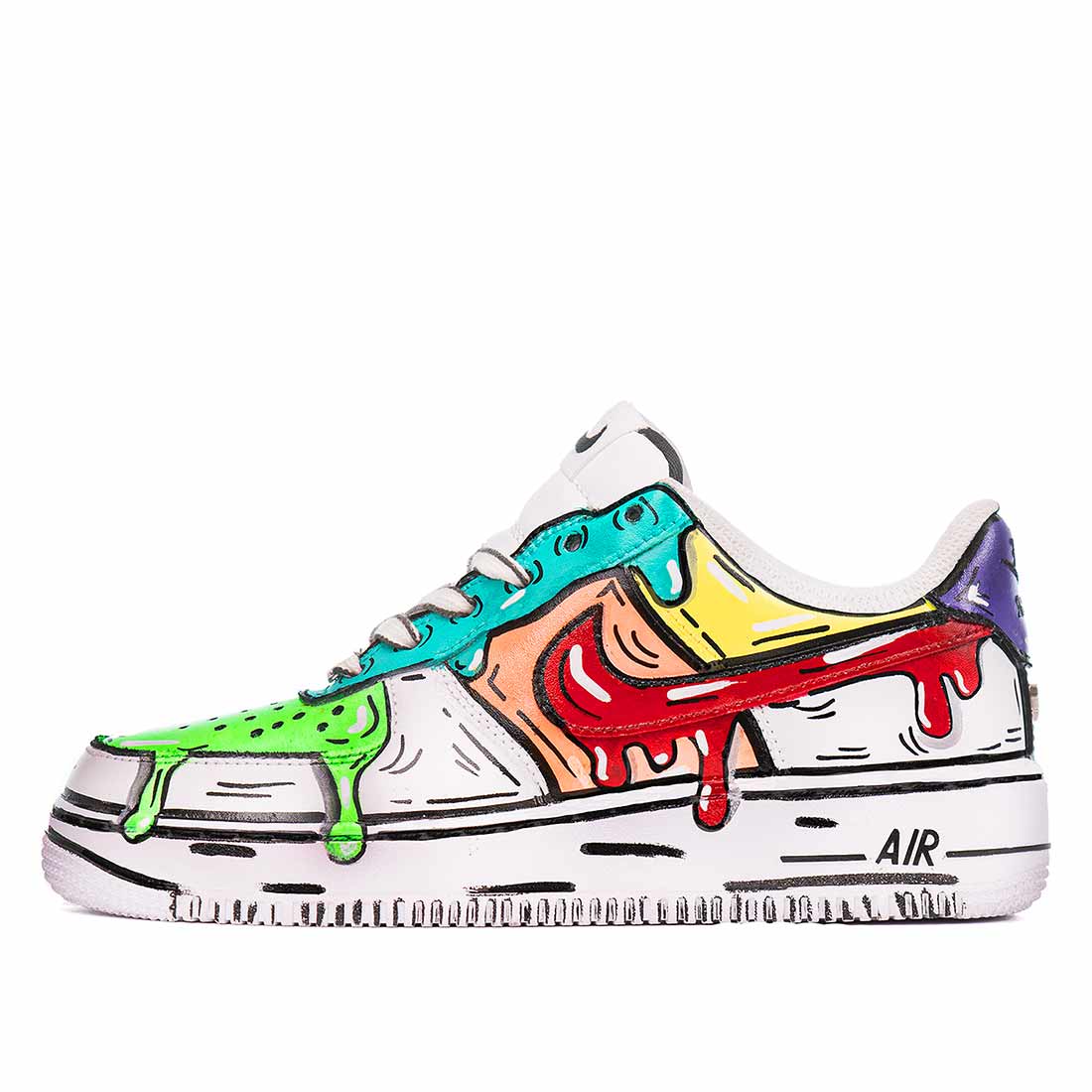 Nike Air Force One - Slime Cartoon - Outlet