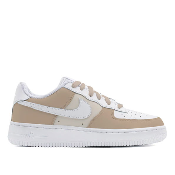nike air force one marrone chiaro e scuro 
