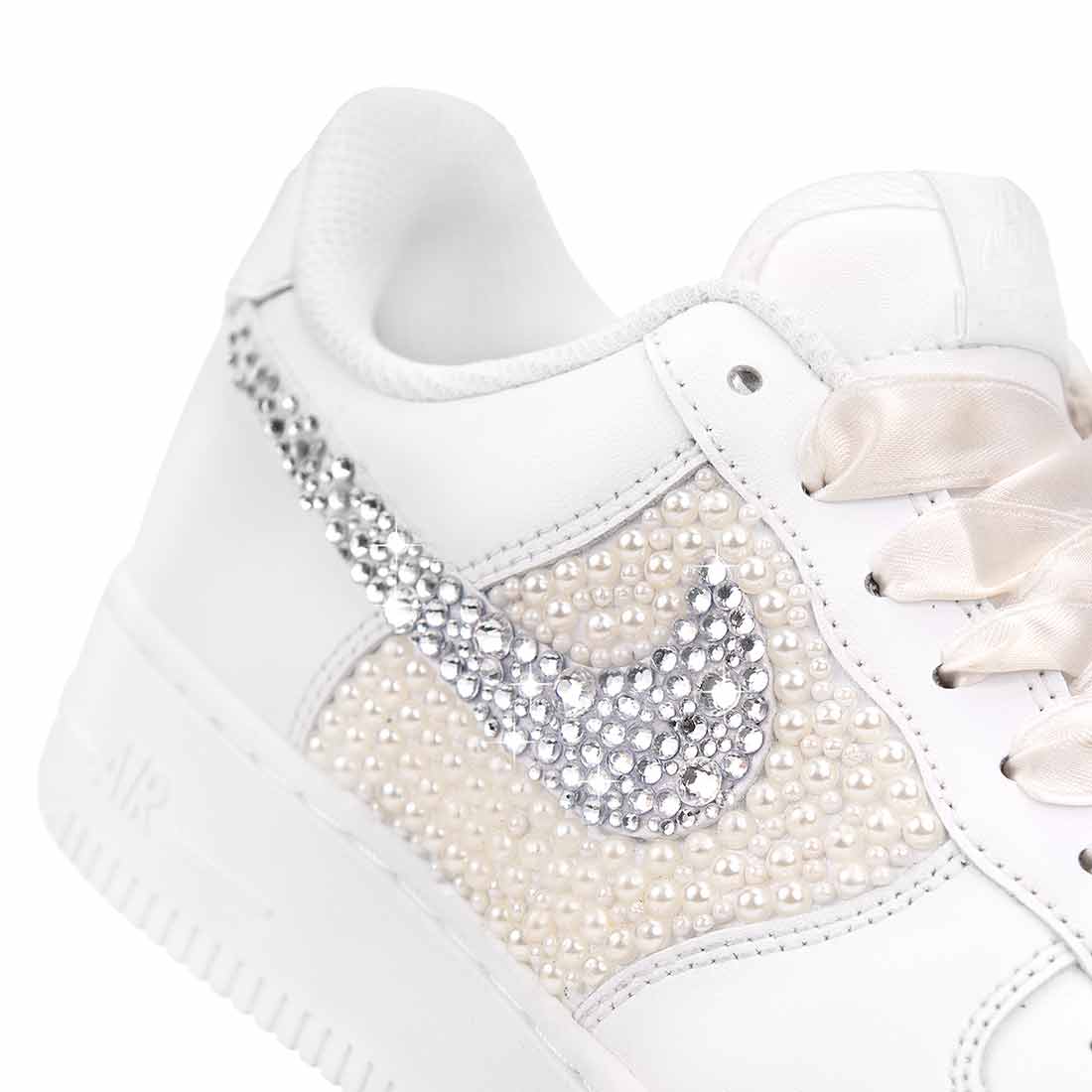 Nike AF1 Matrimonio - Perle e Strass - Outlet