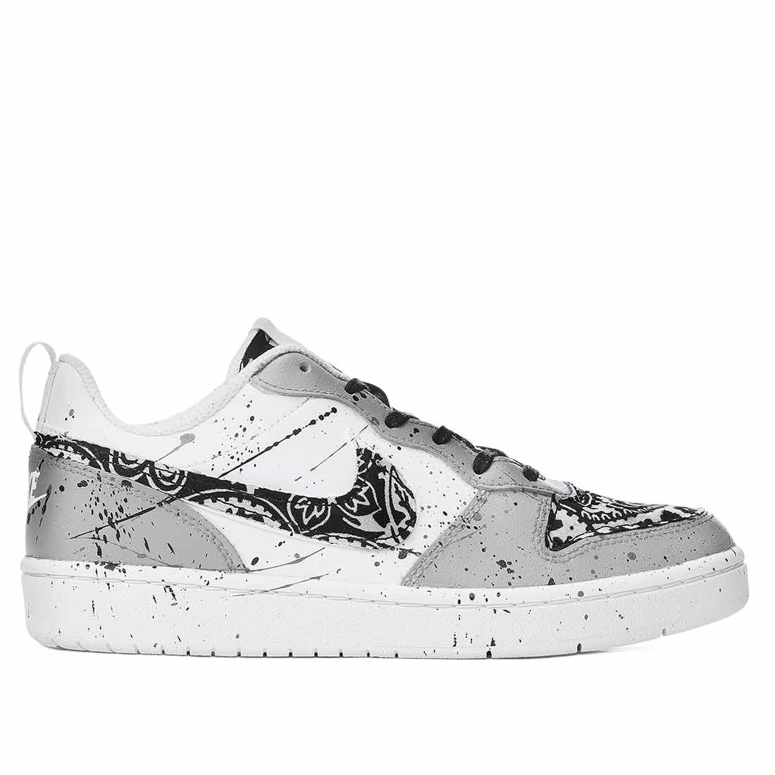 ReesEt A Scacchi In Bianco E Nero, Bandana Ghetta Per Il Collo