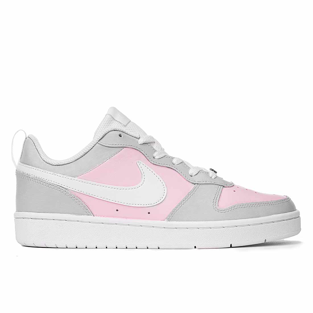 Nike court colore rosa e grigio pastello