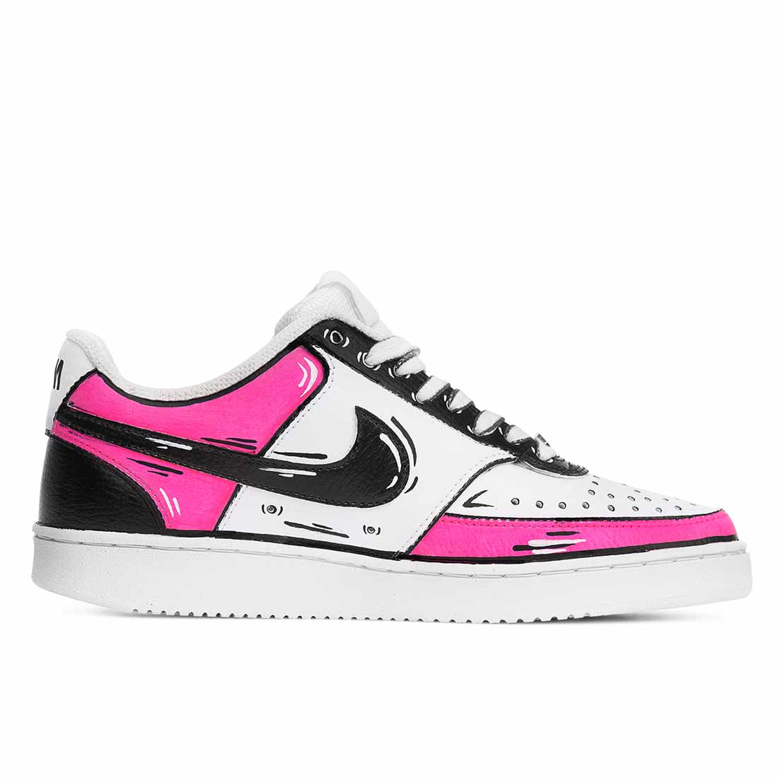 Nike Court - Cartoon - Nero e Fucsia - Outlet