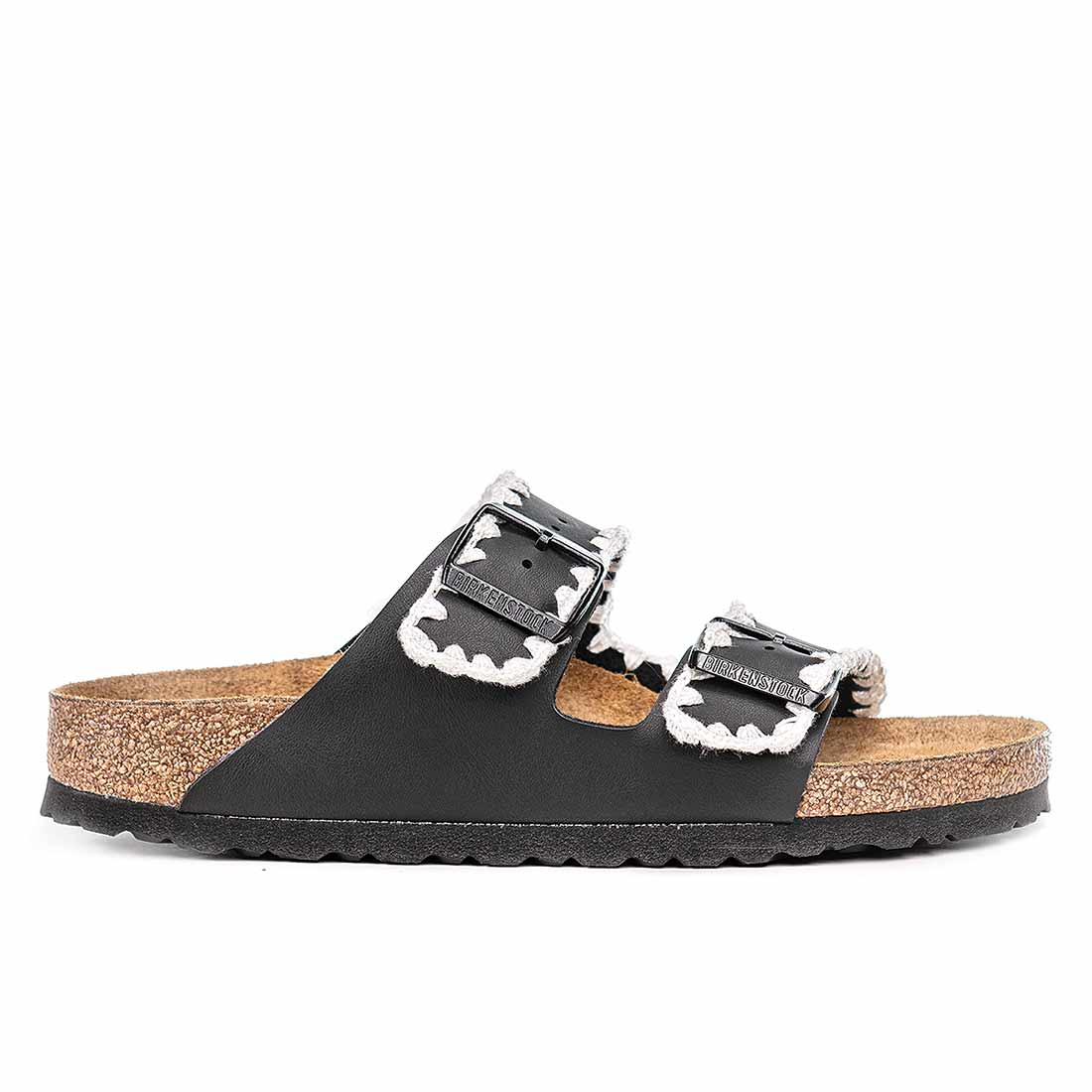 Personalizzazione Birkenstock Arizona Ricamate - Nere - Outlet