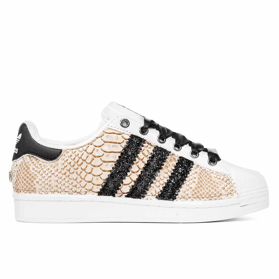Adidas Superstar Pitonate Nocciola - Outlet