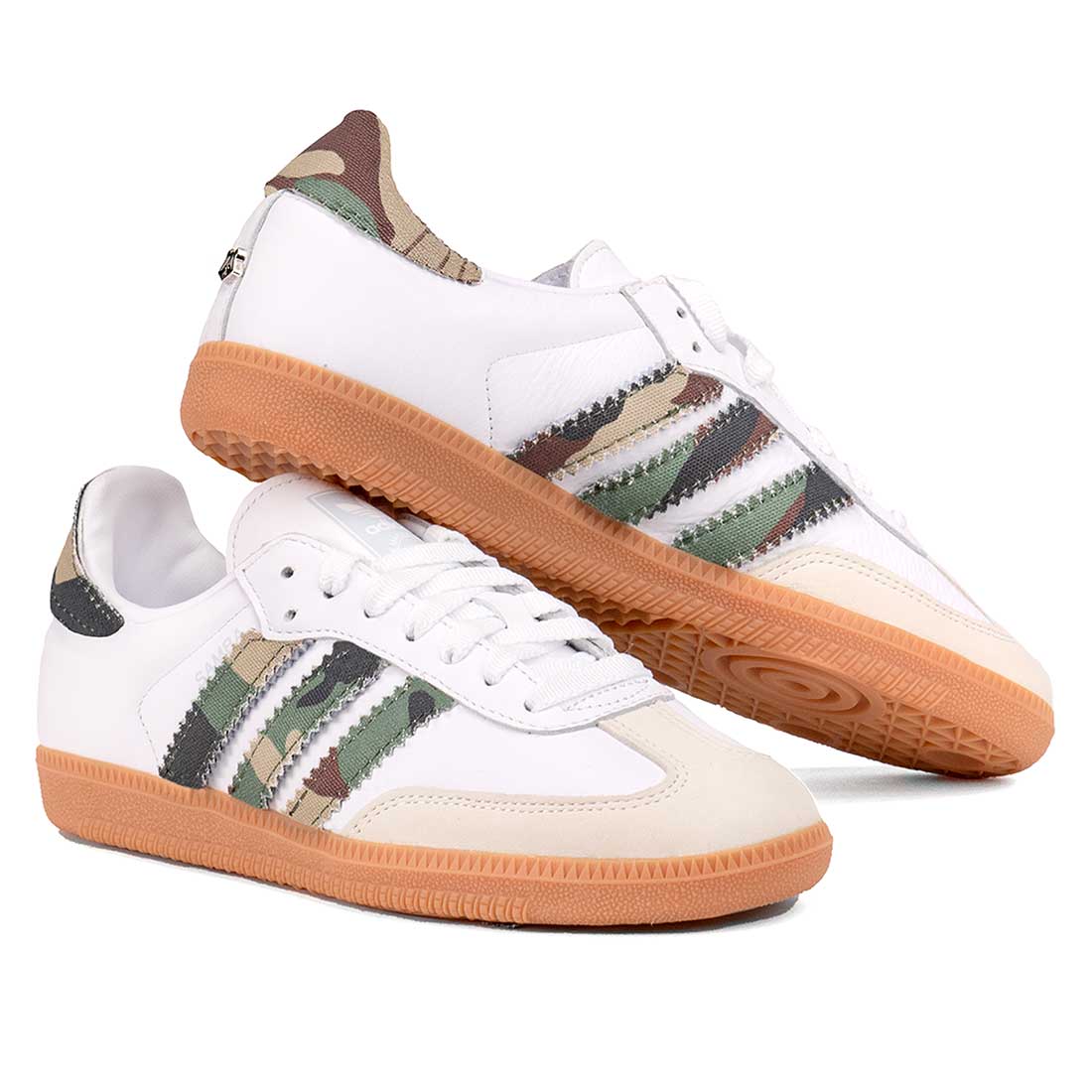 Shoes Adidas Colore Militare SAMBA OG, Sneakers Verde Militare