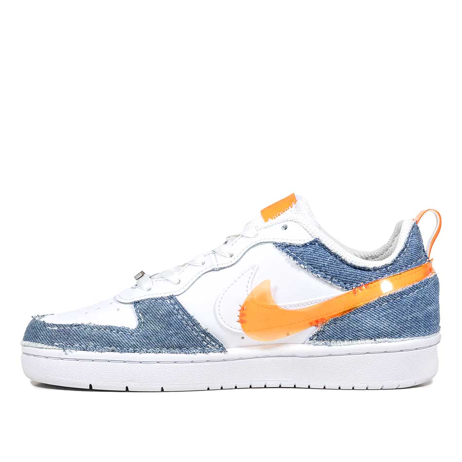 Nike Denim e Vinile Arancione - Outlet