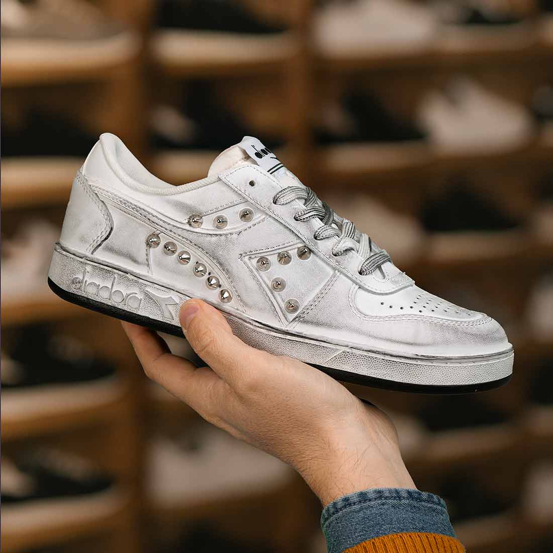 Diadora con Borchie effetto vintage