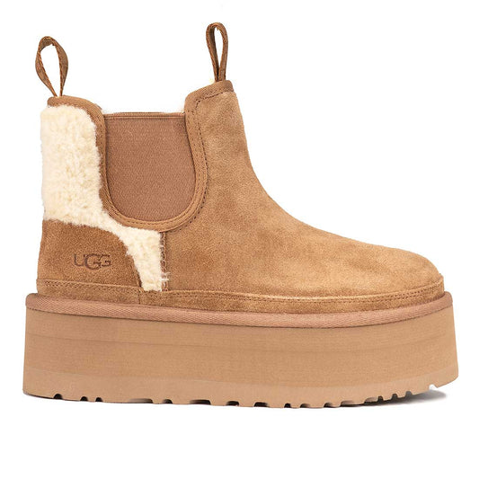 Stivali UGG platform in Teddy