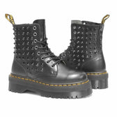 stivali dr martens con borchie nere